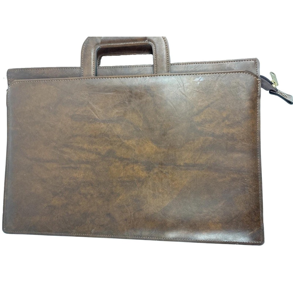 Vintage Hazel Document Briefcase Portfolio Folio Laptop Attache Carry Case Bag